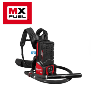 MX FUEL™ Backpack High Cycle Concrete Vibrator Kit w/ 7' Whip / 1.75" Head